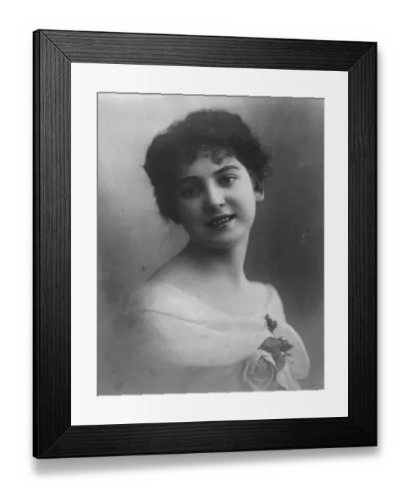 Framed Print : First American Girl Diplomatist The distinction of being the first woman to enter Framed Print : First American Girl Diplomatist The distinction of being the first woman to enter
