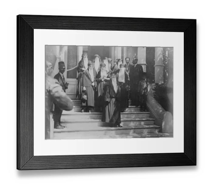 Framed Print : Madame Zaghloul To Join Her Husband at Gibraltar Madame Zaghloul in front of Framed Print : Madame Zaghloul To Join Her Husband at Gibraltar Madame Zaghloul in front of