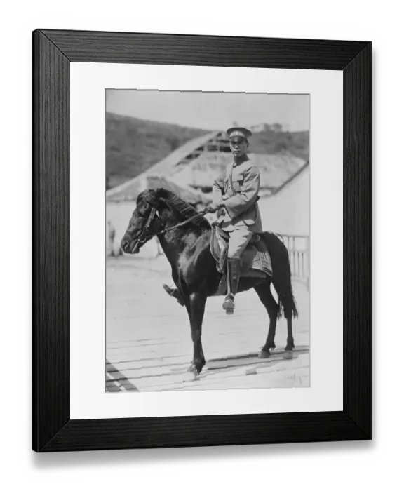 Framed Print : Latest photographs from China. General Chiang Kai Shek, the famous Nationalist General Framed Print : Latest photographs from China. General Chiang Kai Shek, the famous Nationalist General