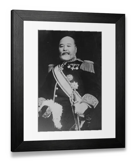 Framed Print : Viscount Korekiyo Takahashi Prime Minister of Japan 8 June 1922 Framed Print : Viscount Korekiyo Takahashi Prime Minister of Japan 8 June 1922