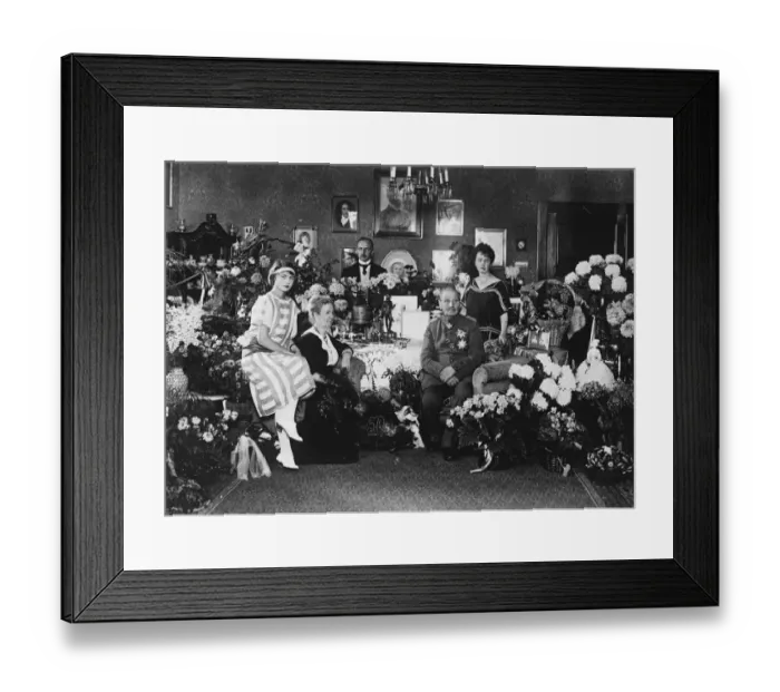 Framed Print : General Alexander von Klucks golden wedding. The leader of the German First Army Framed Print : General Alexander von Klucks golden wedding. The leader of the German First Army