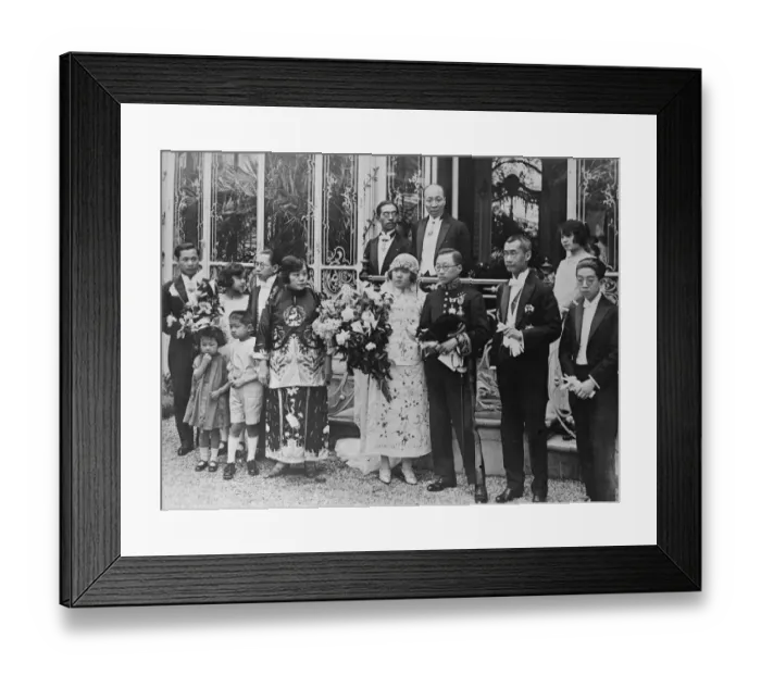 Framed Print : Chinese Diplomatic Wedding in Paris Miss Cheng Lo, daughter of the Chinese Ambassador to Fance Framed Print : Chinese Diplomatic Wedding in Paris Miss Cheng Lo, daughter of the Chinese Ambassador to Fance