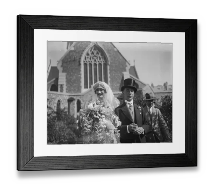 Framed Print : Viscount Loftus weds descendant of Kings of England and Scotland. Viscount Loftus Framed Print : Viscount Loftus weds descendant of Kings of England and Scotland. Viscount Loftus