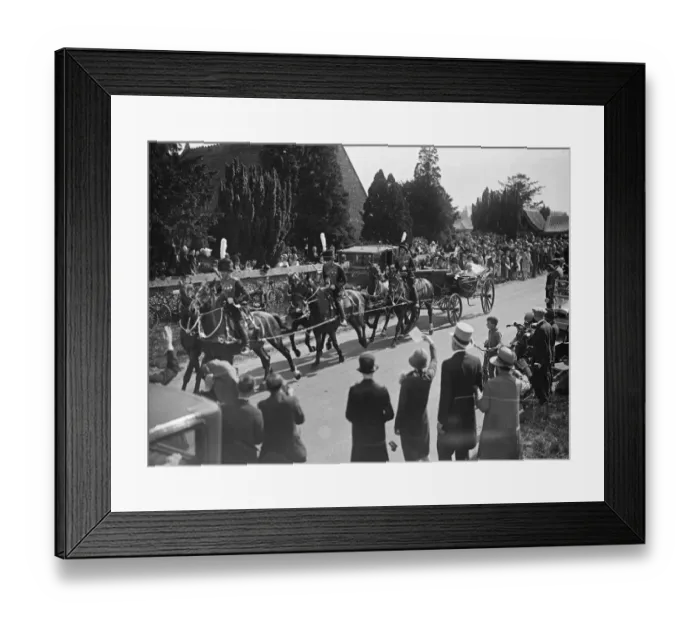 Framed Print : Wedding. The marriage of Captain C R W Hutchinson and MIss TRevor took place Framed Print : Wedding. The marriage of Captain C R W Hutchinson and MIss TRevor took place