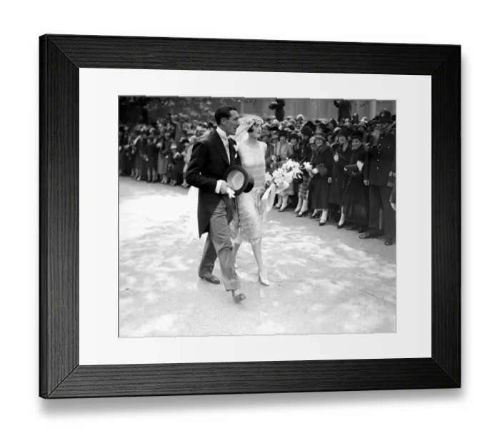 Framed Print : Wedding of Captain Cunningham Reid, M. P. and Miss Mary Ashley at St Margarets, Westminster Framed Print : Wedding of Captain Cunningham Reid, M. P. and Miss Mary Ashley at St Margarets, Westminster
