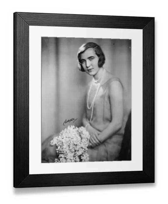 Framed Print : The Royal wedding. A new picture of Princess Ingrid of Sweden, who will be a bridesmaid Framed Print : The Royal wedding. A new picture of Princess Ingrid of Sweden, who will be a bridesmaid