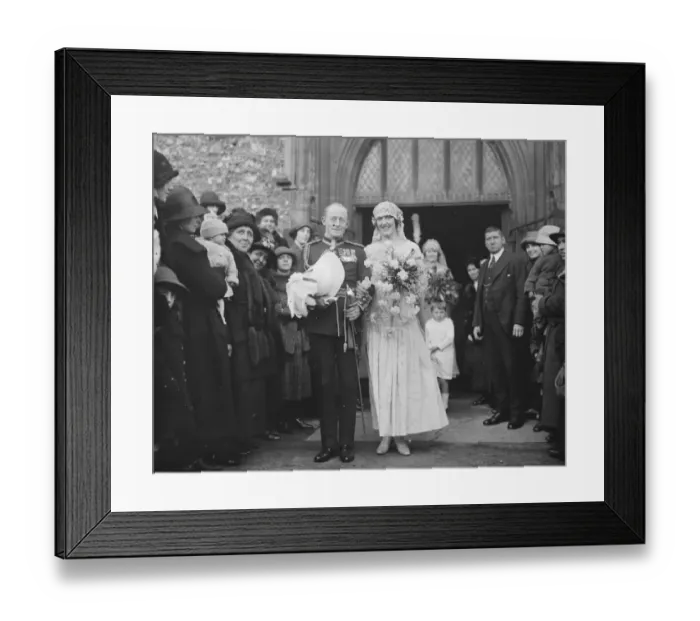 Framed Print : A notable wedding at Bray The marriage took place between Colonels F Muspratt Framed Print : A notable wedding at Bray The marriage took place between Colonels F Muspratt