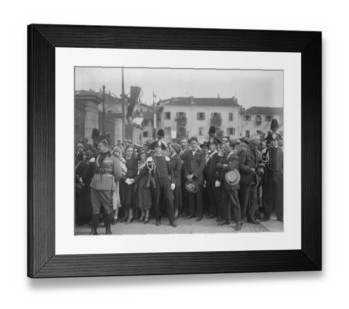 Framed Print : Italys Royal wedding Princess Mafalda, second daughter of King Victor Emanuele Framed Print : Italys Royal wedding Princess Mafalda, second daughter of King Victor Emanuele