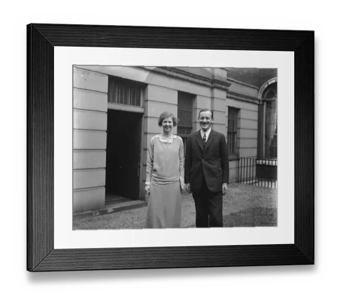 Framed Print : Earls daughter to wed Lady Hermione Herbert, daughter of the Earl and Countess of Powis Framed Print : Earls daughter to wed Lady Hermione Herbert, daughter of the Earl and Countess of Powis