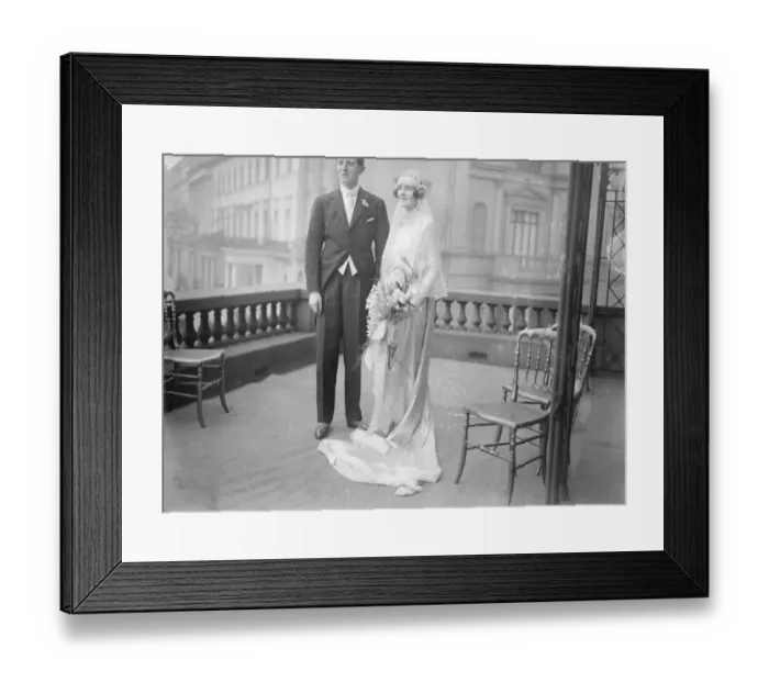 Framed Print : Bridal retinue of children. There was a retinue of children for Miss June Chaplin Framed Print : Bridal retinue of children. There was a retinue of children for Miss June Chaplin