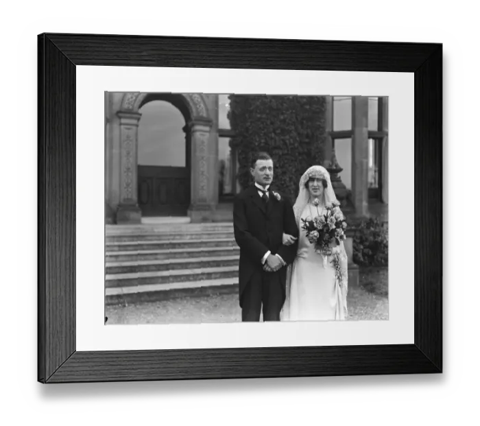 Framed Print : The Queens nephew and the Earl of Huntingdons niece The marriage of the Earl of Eltham