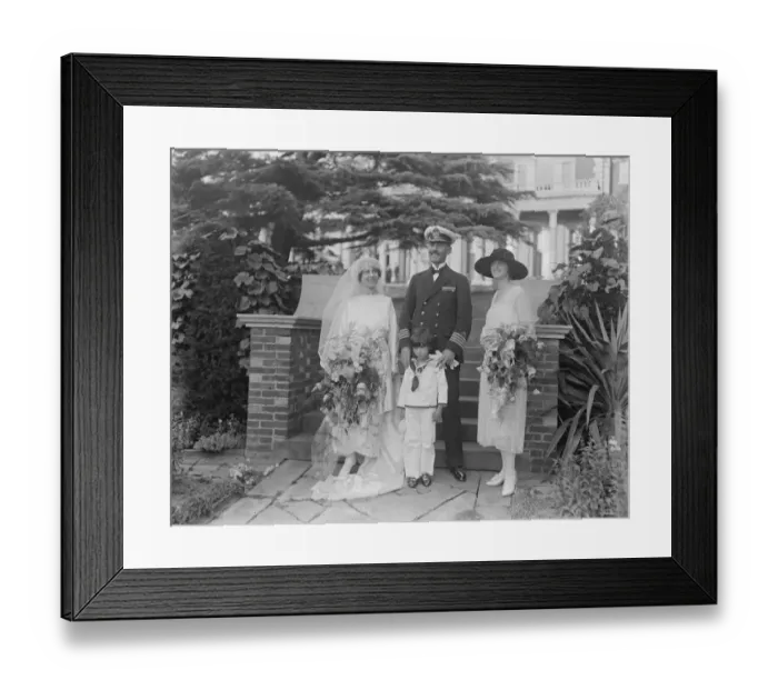 Framed Print : Lady Crosfields reception after Greek wedding. Miss Dorothy Eliarde ( sister Framed Print : Lady Crosfields reception after Greek wedding. Miss Dorothy Eliarde ( sister