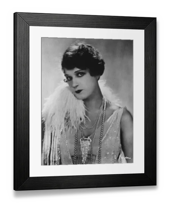 Framed Print : Lili Damita, to marry the Kaisers grandson. May 1929 Framed Print : Lili Damita, to marry the Kaisers grandson. May 1929