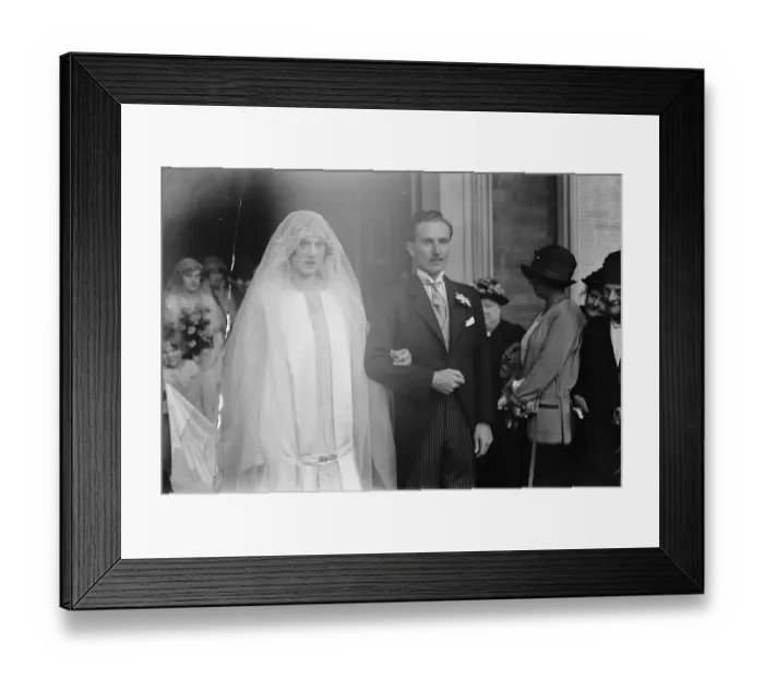 Framed Print : A romance of Jerusalem The Marriage between Captain L G A Cust, R A District Officer Framed Print : A romance of Jerusalem The Marriage between Captain L G A Cust, R A District Officer
