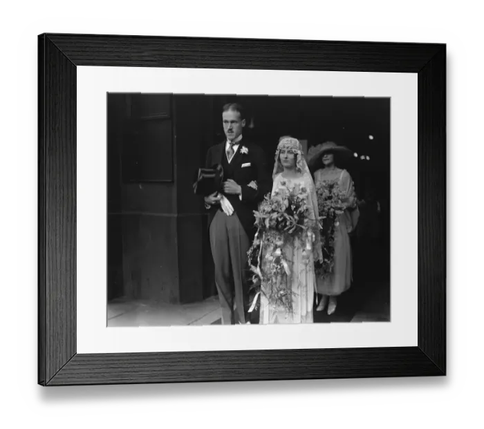Framed Print : American Millionaires Daughter Weds Oxford Scholar The wedding of Miss Alicia Dupont Framed Print : American Millionaires Daughter Weds Oxford Scholar The wedding of Miss Alicia Dupont