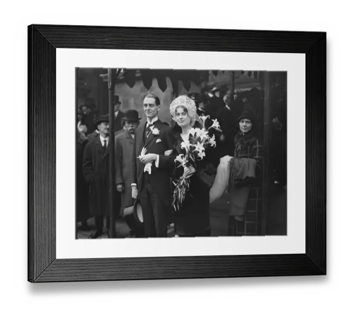 Framed Print : American bride for former Bulgarian Ministers son. The marriage took place Framed Print : American bride for former Bulgarian Ministers son. The marriage took place