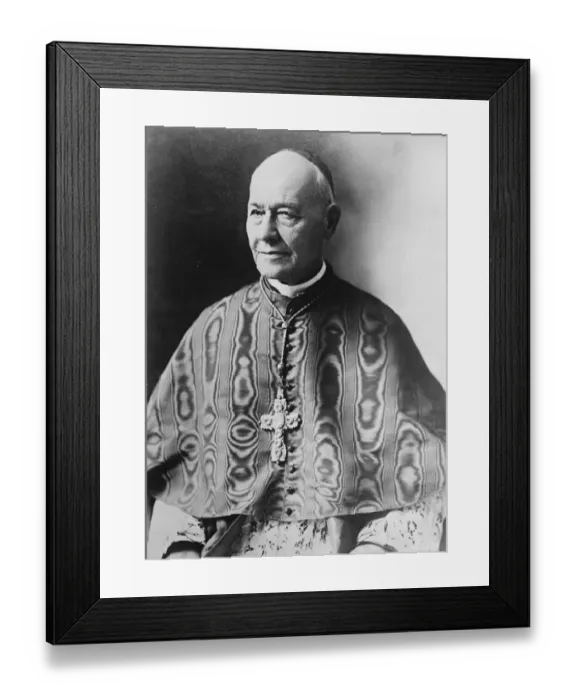 Framed Print : Cardinal Vannutelli, who is likely to officiate at the wedding of Prince Umberto Framed Print : Cardinal Vannutelli, who is likely to officiate at the wedding of Prince Umberto