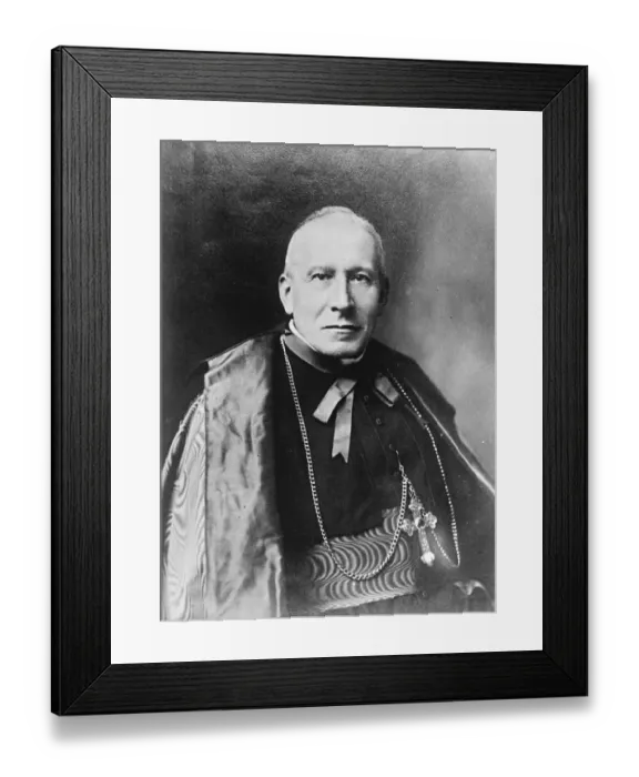 Framed Print : Cardinal to celebrate wedding of Prince Umberto and Princess Marie Jose. Cardinal Gamba Framed Print : Cardinal to celebrate wedding of Prince Umberto and Princess Marie Jose. Cardinal Gamba