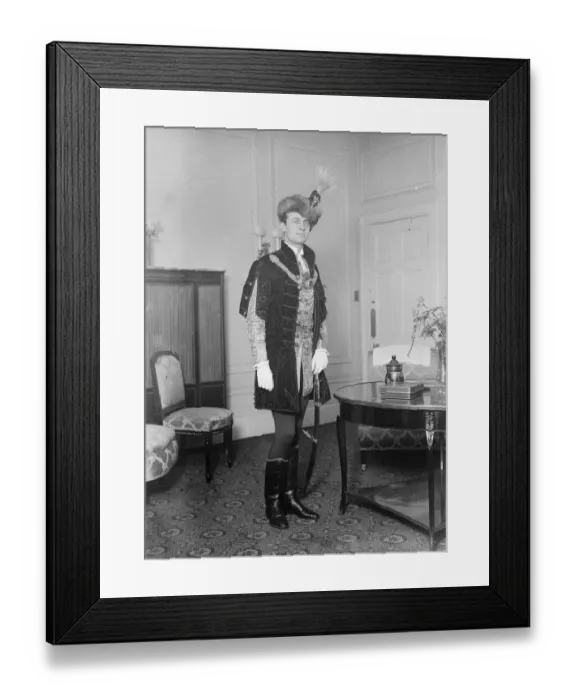 Framed Print : Bride who will be a Princess Prince and Princess Edouard de Liechtenstein have arrived
