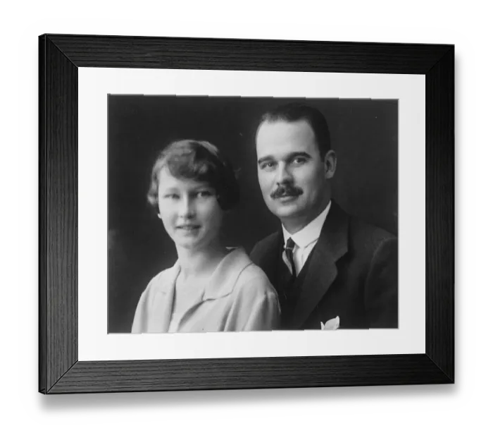 Framed Print : Duke Maximilian Charles Von Hohenberg with his 21 year old bride, Countess Elizabeth of Waldburg Framed Print : Duke Maximilian Charles Von Hohenberg with his 21 year old bride, Countess Elizabeth of Waldburg