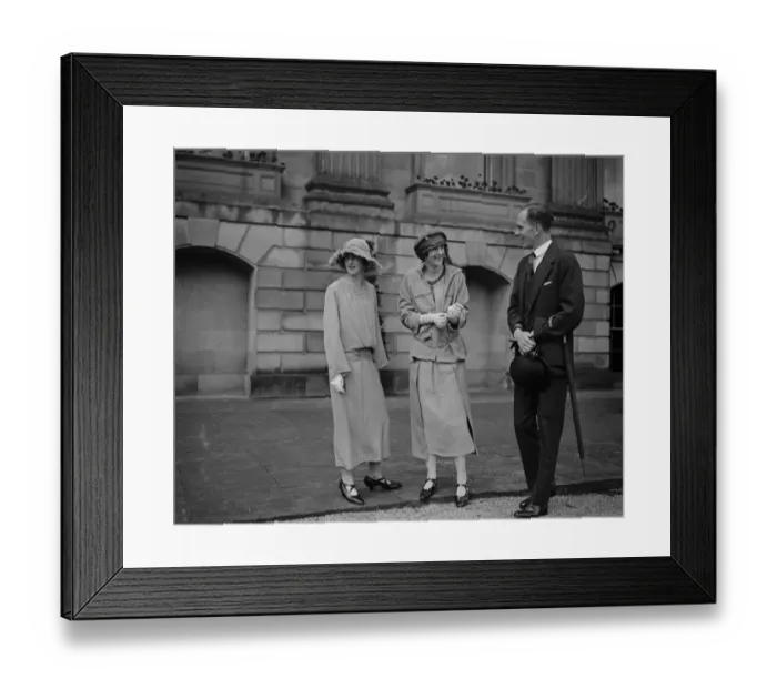 Framed Print : The garden party at Chatsworth House in connection with the wedding of Lady Rachel Cavendish Framed Print : The garden party at Chatsworth House in connection with the wedding of Lady Rachel Cavendish
