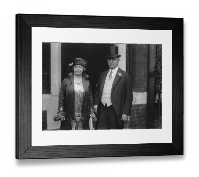 Framed Print : Ex M P Weds at 58. Sir THomas Robert Bathell, ex M P, for the Malden Division of Essex Framed Print : Ex M P Weds at 58. Sir THomas Robert Bathell, ex M P, for the Malden Division of Essex