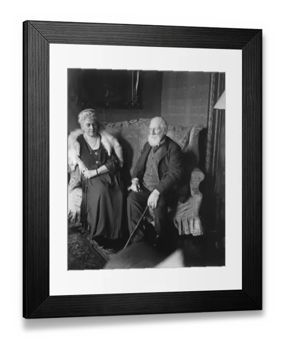 Framed Print : Golden Wedding of Lord and Lady Sheffield Lord and Lady Sheffield celebrated their Framed Print : Golden Wedding of Lord and Lady Sheffield Lord and Lady Sheffield celebrated their
