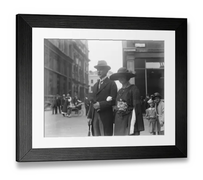 Framed Print : US Army Chief married in London. Major General Peyton C March, Chief of Staff of the US Army Framed Print : US Army Chief married in London. Major General Peyton C March, Chief of Staff of the US Army