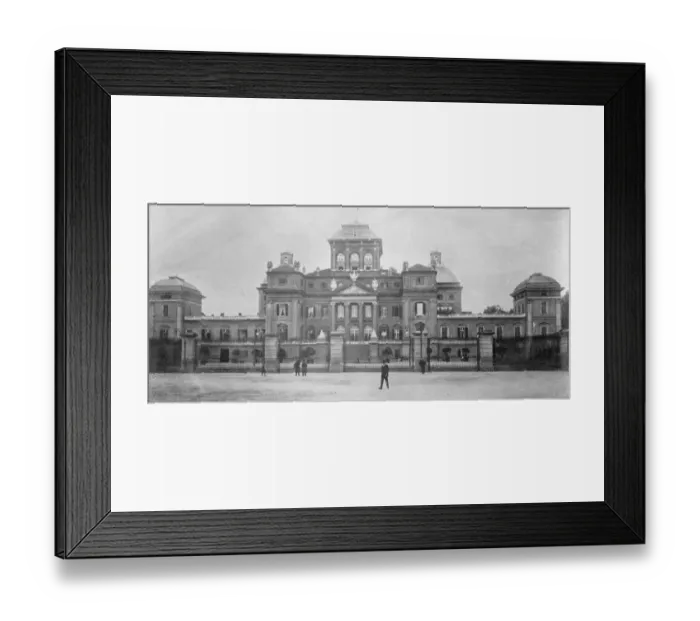 Framed Print : Scene of the next weeks Royal wedding. The Palace at Racconigi, the favourite Framed Print : Scene of the next weeks Royal wedding. The Palace at Racconigi, the favourite