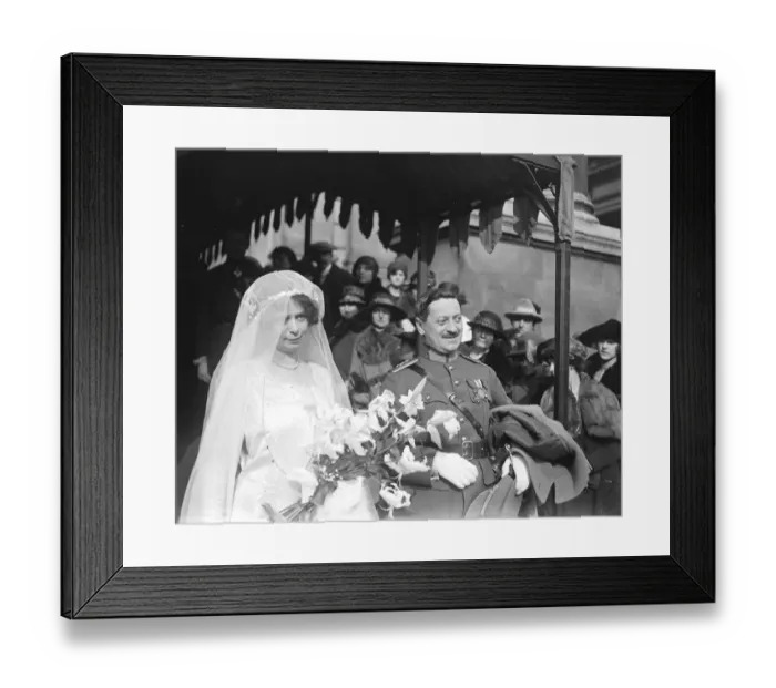 Framed Print : Belgian Counts Wedding in London The wedding took place at Brompton Oratory between Framed Print : Belgian Counts Wedding in London The wedding took place at Brompton Oratory between