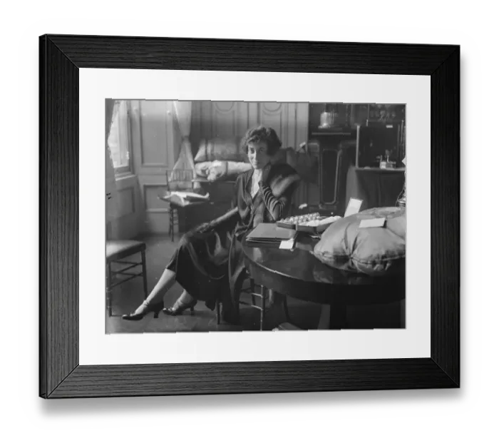 Framed Print : Now Lady M Hawkins Sailing to South Africa to be married Lady Margaret Scott