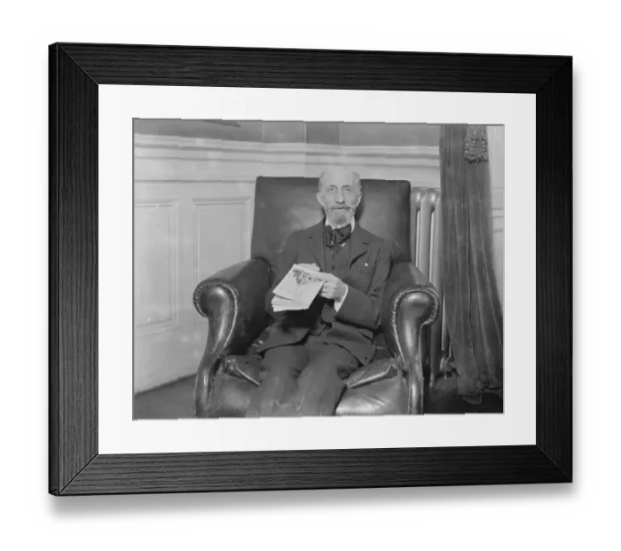 Framed Print : M De Fleurian the French Ambassador 24 August 1925 Framed Print : M De Fleurian the French Ambassador 24 August 1925