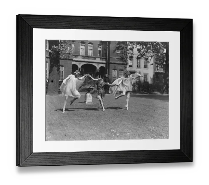 Framed Print : Miss Italia Contis pupils rehearsing for the Sensitive Plant for the theatrical Framed Print : Miss Italia Contis pupils rehearsing for the Sensitive Plant for the theatrical