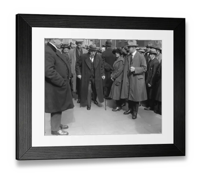 Framed Print : Transport workers conference at Central Hall Mr Havelock Wilson Framed Print : Transport workers conference at Central Hall Mr Havelock Wilson