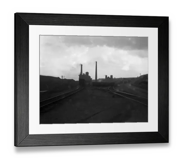 Framed Print : Apedale Foothills mine at Chesterton in Staffordshire, where seven men were entombed Framed Print : Apedale Foothills mine at Chesterton in Staffordshire, where seven men were entombed