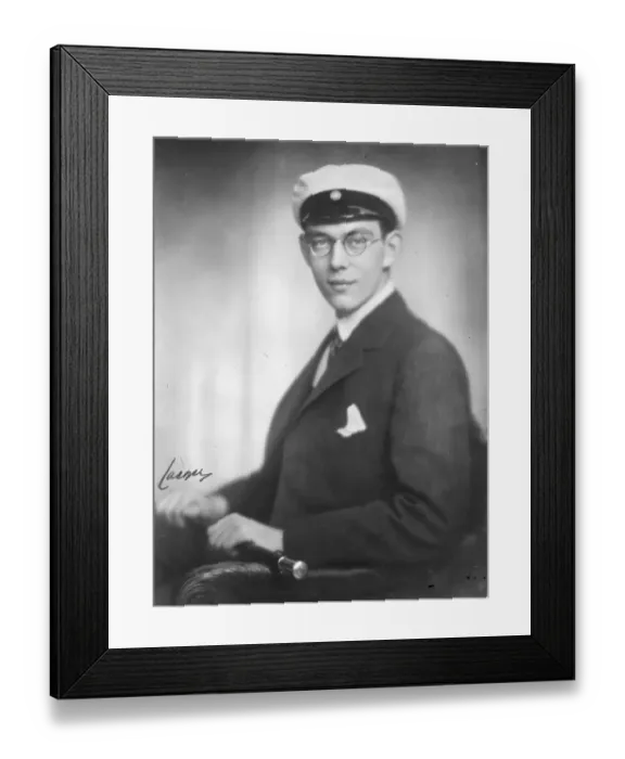 Framed Print : Prince Lennart of Sweden, the only son of Prince Wilhelm, the younger brother of Framed Print : Prince Lennart of Sweden, the only son of Prince Wilhelm, the younger brother of