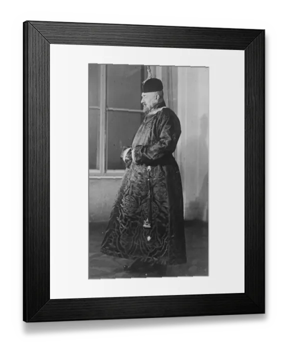 Framed Print : Tchitcherine in ceremonial garb. M Tchitcherine ( Commissioner for Foreign Affairs Framed Print : Tchitcherine in ceremonial garb. M Tchitcherine ( Commissioner for Foreign Affairs