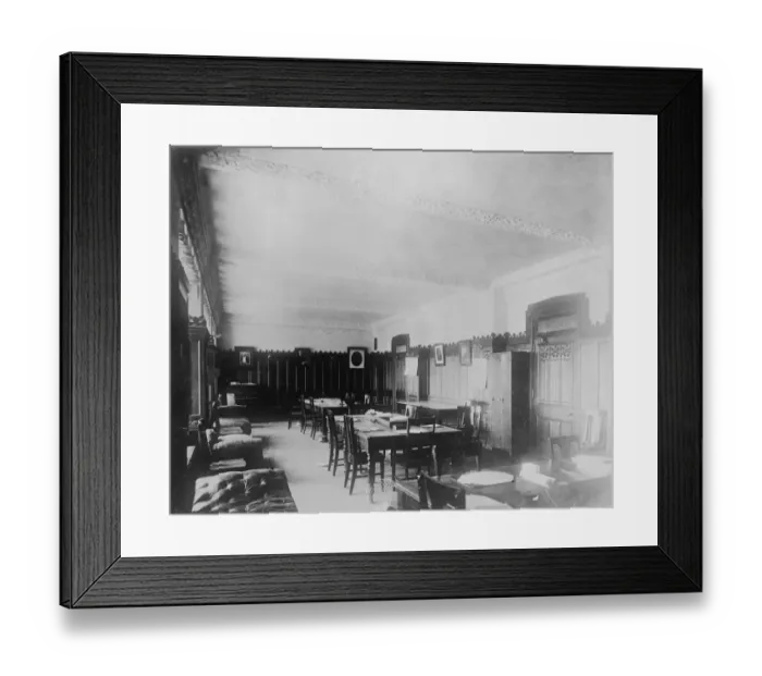 Framed Print : Canadian House of Parliament, Ottawa. Opposition Caucus Room. 1921 Framed Print : Canadian House of Parliament, Ottawa. Opposition Caucus Room. 1921