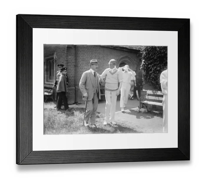 Framed Print : Fourth of June celebrations at Eton Lord Dalmeny chatting with Colonel C Hesseltine Framed Print : Fourth of June celebrations at Eton Lord Dalmeny chatting with Colonel C Hesseltine