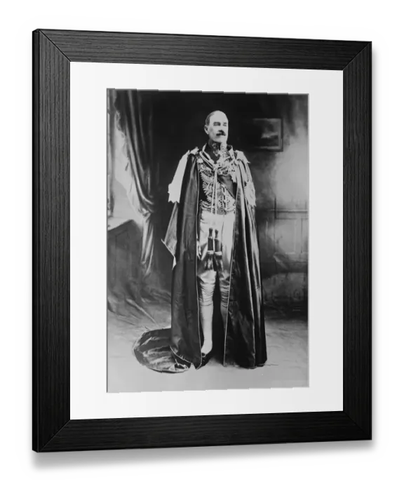 Framed Print : The Acting Viceroy and Governor General of India. The Rt Honourable Viscount Goschen Framed Print : The Acting Viceroy and Governor General of India. The Rt Honourable Viscount Goschen