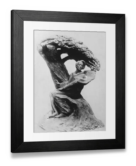 Framed Print : Striking monument of Chopin to be unveiled in Warsaw. A view of the monument. 13 Framed Print : Striking monument of Chopin to be unveiled in Warsaw. A view of the monument. 13