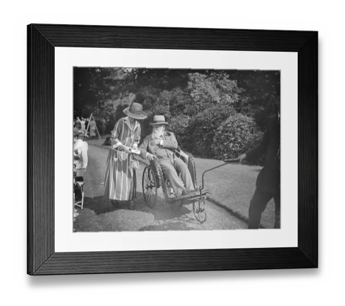 Framed Print : Garden fair held in Sir William Lancasters grounds at Putney Hill 21 June 1924 Framed Print : Garden fair held in Sir William Lancasters grounds at Putney Hill 21 June 1924