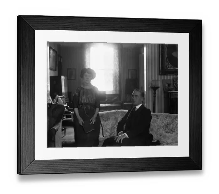 Framed Print : Viscount and Viscountess Falkland ( formerly Master of Falkland and the Honourable Mrs Cary ) Framed Print : Viscount and Viscountess Falkland ( formerly Master of Falkland and the Honourable Mrs Cary )