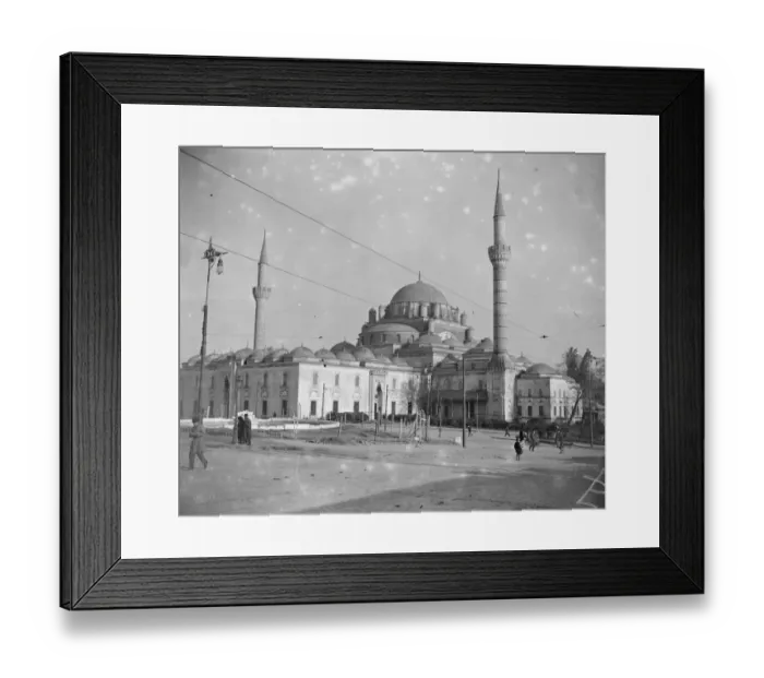 Framed Print : Constantinople, Mosque Begaazed 27 January 1925 Framed Print : Constantinople, Mosque Begaazed 27 January 1925