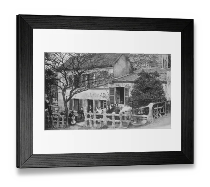 Framed Print : Paris, The picturesque old estminet known as the Lapin Agile. 10 February 1928 Cabaret Framed Print : Paris, The picturesque old estminet known as the Lapin Agile. 10 February 1928 Cabaret