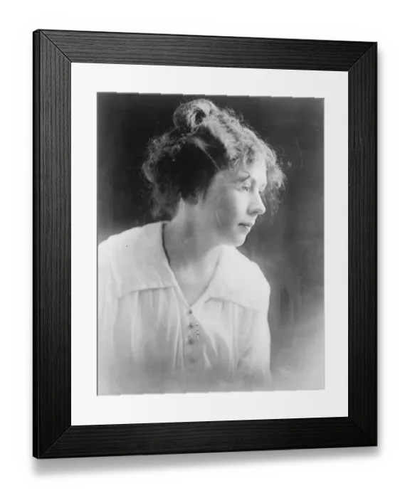 Framed Print : Miss Christabel Pankhurst 1926