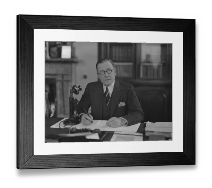 Framed Print : Mr J C C Davidson M P 5 November 1926