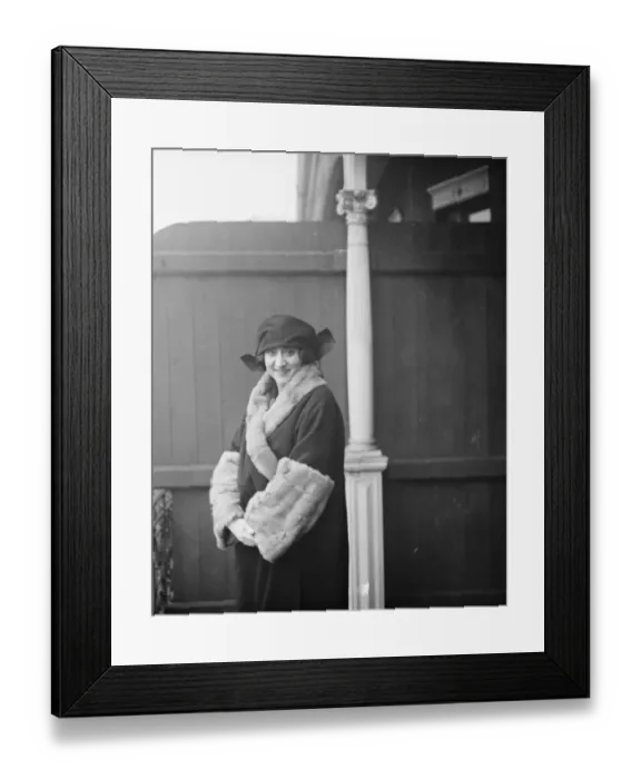 Framed Print : Mrs Simon Brand 26 June 1923 Framed Print : Mrs Simon Brand 26 June 1923