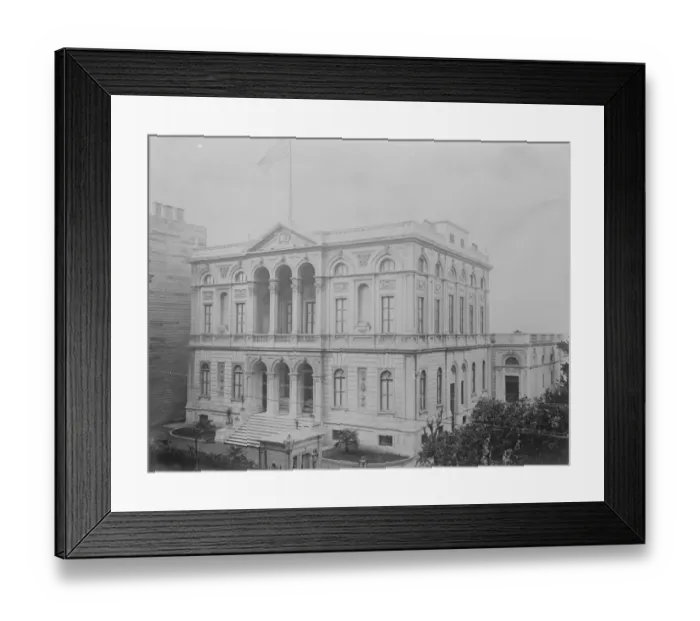 Framed Print : American Embassy at Constantinople, Turkey 5 January 1923 Framed Print : American Embassy at Constantinople, Turkey 5 January 1923