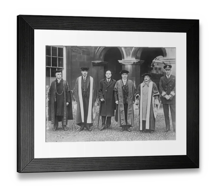 Framed Print : Conferring Degrees in Senate House. Cambridge On October 31 Honorary degrees were